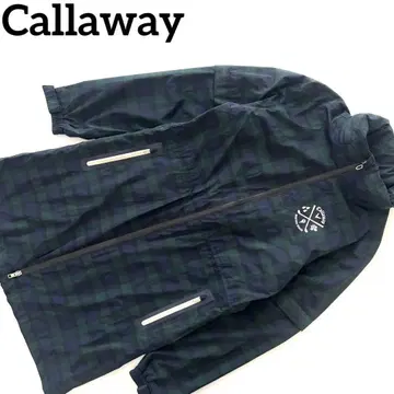 Callaway 캘러웨이 레인코트 원피스 체크 무늬 골프 그린