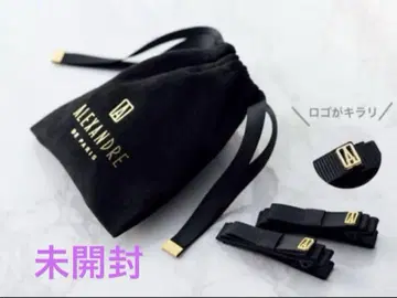 미인백화 부록 알렉상드르 드 파리 리본 헤어 클립 & 복조리 파우치