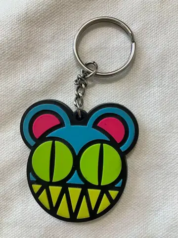 라디오 헤드 키링 radiohead 후지록 fuji