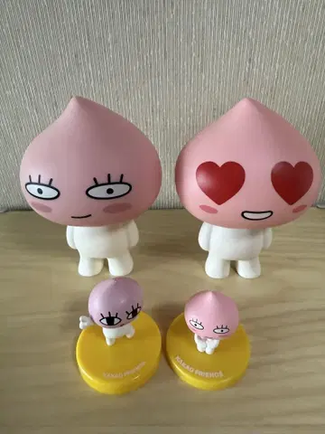 [ 카카오프렌즈 ] 어피치 4종 세트 한국 KAKAO FRIENDS