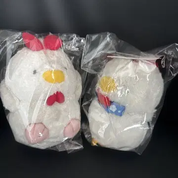 쇼와 레트로 닭 봉제 인형 세트 레어 구하기 어려움