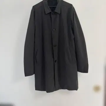 그레이 스텐카라 코트 3 버튼