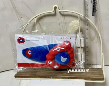 akuaku 데카핑 대 새상품 봉제 인형 헤어핀 액세서리 만박