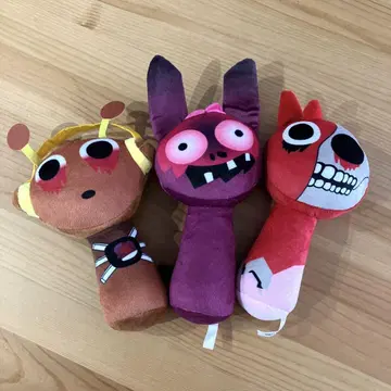 [미사용 새상품] 스플랑키 호러 모드 봉제 인형 3개 세트