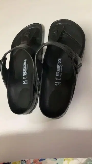 Birkenstock 블랙 샌들 41
