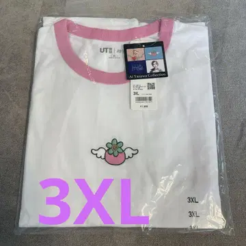 미사용 새상품 유니클로 야자와 아이 컬렉션 이웃 이야기 티셔츠 3XL