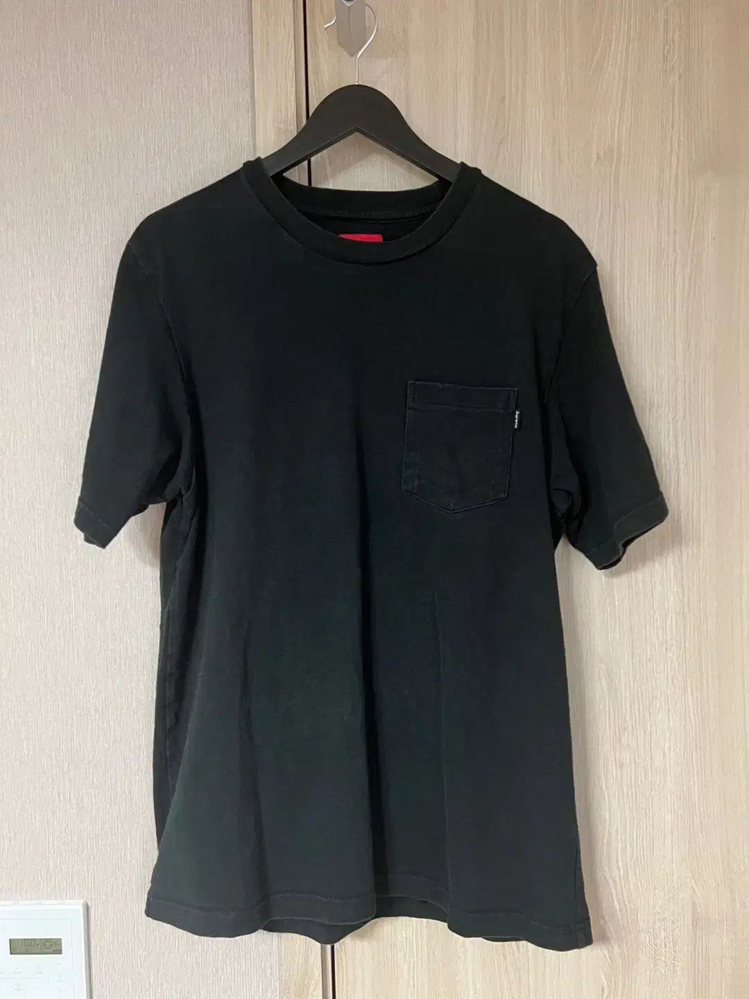 [m] Supreme Pocket Short Sleeve T-Shirt Black