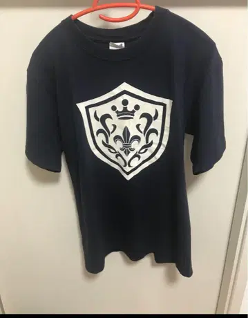 Dragon Ash 백합 문장 티셔츠 네이비