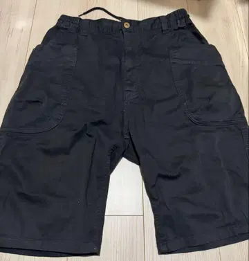구제 Dickies 하프 팬츠 블랙 남성용