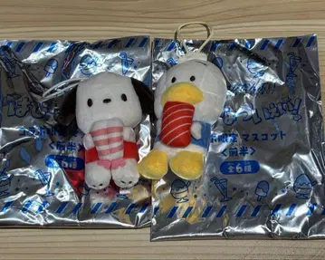 스시로 x 하시단부이 콜라보 한정판 마스코트 아히루노 펙클 포차코