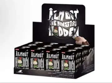 THE MONSTERS Almost Hidden LABUBU box