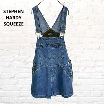 STEPHEN HARDY SQUEEZE 데님 오버롤 L 살로펫