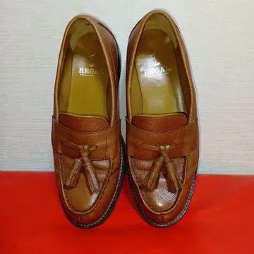 REGAL 태슬 로퍼 브라운