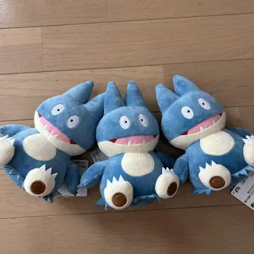 포켓몬스터 봉제 인형 먹고자 3개 세트 새상품 택 포함 익명 배송