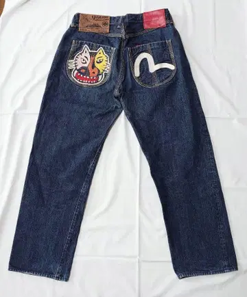 YAMANE EVISU 청바지 피카소 lot 0016 사이즈 32