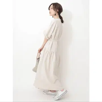 Green Parks K 린넨 벨트 원피스