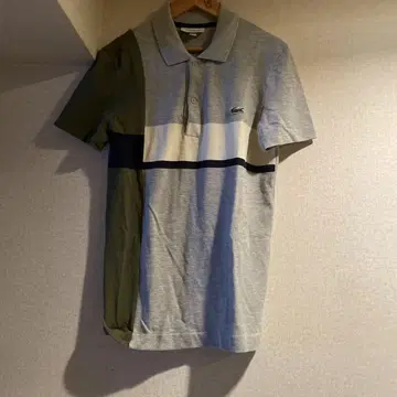 Lacoste 라코스테 박스 보더 피케 셔츠