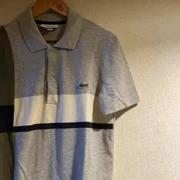 Lacoste 라코스테 박스 보더 피케 셔츠