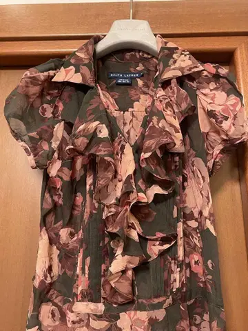 Ralph Lauren 실크 100% 쉬폰 원피스