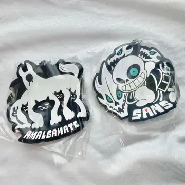 UNDERTALE 캡슐 러버 마스코트 2종 세트