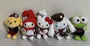 산리오 봉제 인형 공 체인 묶음 판매