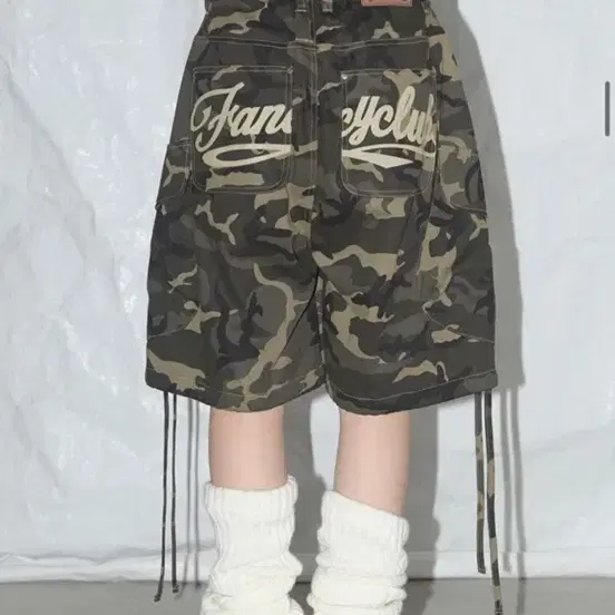 【NASTY FANCY CLUB】24SS BERMUDA DENIM CARGO PANTS MUSINSA | FANCY CLUB [NF] Bermuda Denim Cargo Pants (BLACK)_