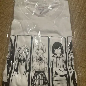 신쓰바키시 건설 중 티셔츠 화이트