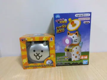 2개 세트 냥코 대전쟁 빛나는 냥코 성 의류용 팬