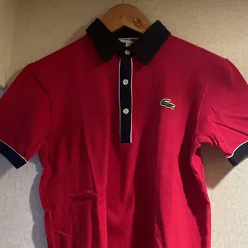 Lacoste 라코스테 빈티지 피케 셔츠 레드 40