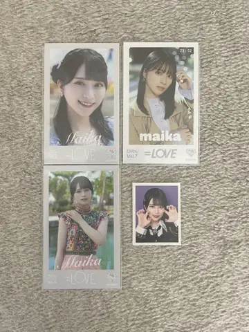 이코러브 투어 사사키 마이카 굿즈 미니 사진 ID 사진 세트