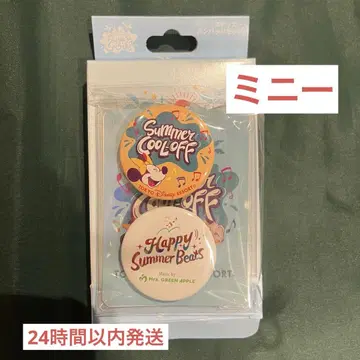 도쿄 디즈니 리조트 캔뱃지 2개 세트