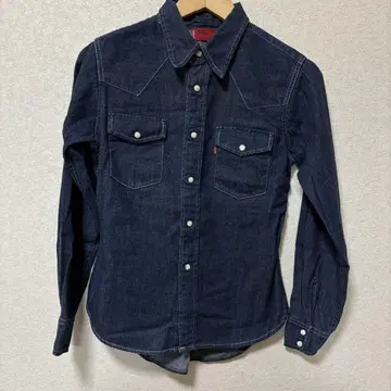리바이스 여성용 데님 셔츠 S