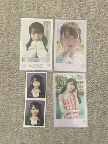 이코러브 투어 오타니 에미리 미니 사진 ID 사진 세트