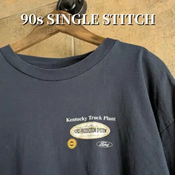 90s FORD 트랙 기업 티셔츠 싱글 스티치