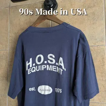 90년대 USA 제작 HOSA 기업 티셔츠 싱글 스티치 XL