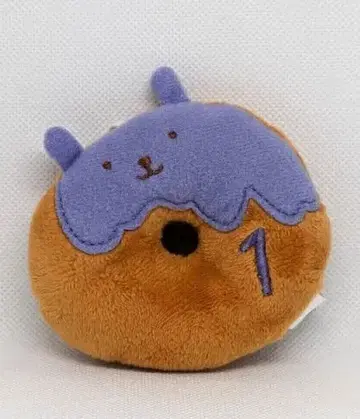 도넛 모양 봉제 인형 1개