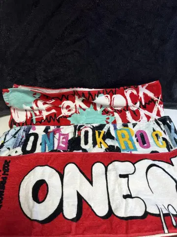 ONE OK ROCK 타월 세트 묶음 판매만 가능