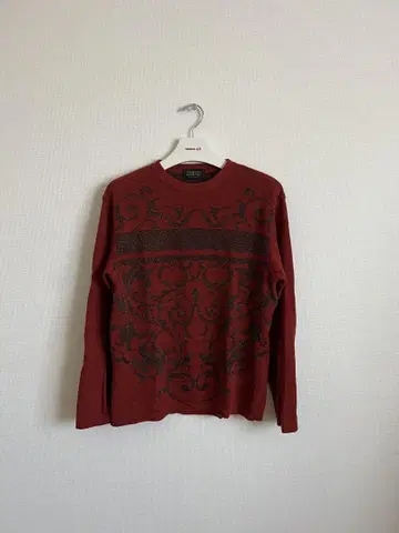 [ YOSHIYUKI KONISHI ] shiny knit red