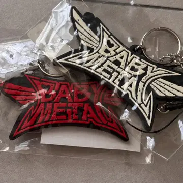 BABY METAL / 3WAY 빅 로고 이어폰 잭 REDxWHITE