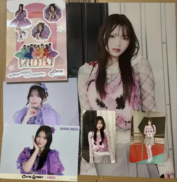CUTIE STREET 큐스토 마나베 나기사 라쿠텐 복권 외 세트