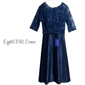 [ EightSTAR Dress ] 파티 드레스 결혼식 리본 레이스 M