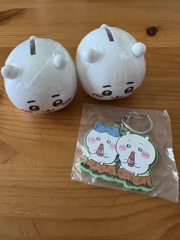 치이카와 저금통 2개 세트 + 키링