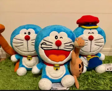 새상품 3체 세트 도라에몽 봉제인형 영화 40주년 기념품