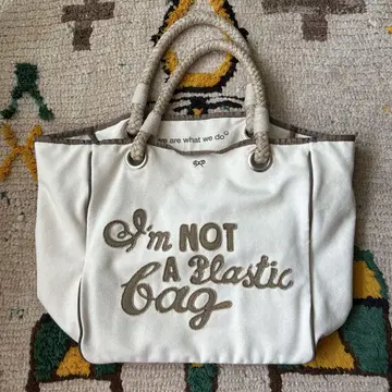 ANYA HINDMARCH 안야 힌드마치 에코백 베이지