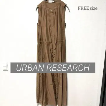 URBAN RESEARCH 슬리브리스 원피스 (free size)