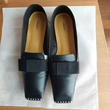 블랙 스퀘어토 로퍼