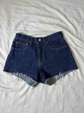 MOUSSY 데님 숏 팬츠