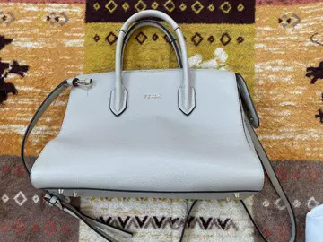 FURLA 그레이 가죽 숄더백