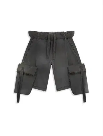 Open Yy 카고 숏팬츠 블랙