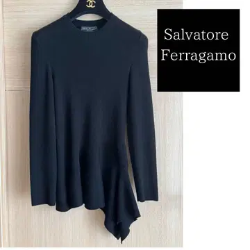 Salvatore Ferragamo 살바토레 페라가모 니트 블랙
